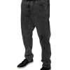 Dark Gray Cotton Skinny Denim Jeans - Image 3