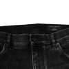Black Cotton Stretch Skinny Men Denim Jeans - Image 5