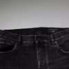 Black Cotton Stretch Skinny Men Denim Jeans - Image 6