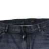 Dark Blue Cotton Logo Skinny Denim Jeans - Image 5