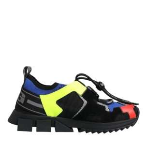Multicolor Mesh Sorrento Trekking Sneakers Shoes