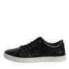 Black London Nappa Leather Men Sneakers Shoes - Image 6