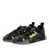 Black Green Camo NS1 Low Top Sneakers Shoes - Image 4