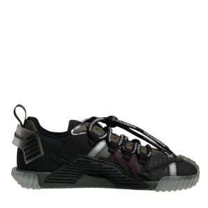Black Green Camo NS1 Low Top Sneakers Shoes
