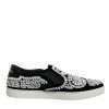 Black Embellished London Men Slip On Shoes - Image 7