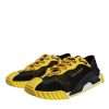 Black Yellow Low Top NS1 Sneakers Shoes - Image 3