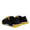 Black Yellow Low Top NS1 Sneakers Shoes - Image 4