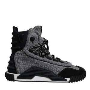 Gray Black NS1 High Top Boots Sneakers Shoes