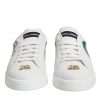 White Portofino Made In Italy Print Sneakers Shoes - Image 2