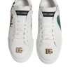 White Portofino Made In Italy Print Sneakers Shoes - Image 3