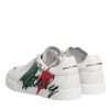 White Portofino Made In Italy Print Sneakers Shoes - Image 5