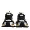White Gold Black Leather SUPER KING Sneakers Shoes - Image 2