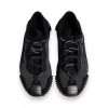 Black Nylon NS1 Low Top Men Sneakers Shoes - Image 3