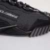 Black Nylon NS1 Low Top Men Sneakers Shoes - Image 5