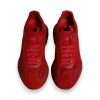 Red Leather Daymaster Low Top Sneakers Shoes - Image 3