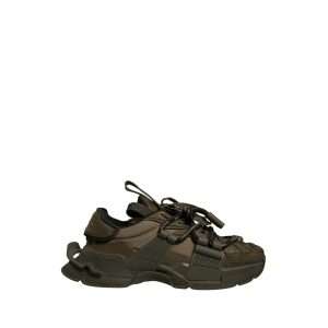 Military Green Space Low Top Sneakers Shoes