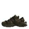 Military Green Space Low Top Sneakers Shoes - Image 5