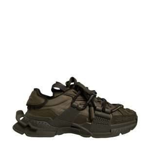 Military Green Space Low Top Sneakers Shoes