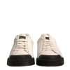 White Leather Logo Portofino Sneakers Shoes - Image 2