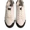 White Leather Logo Portofino Sneakers Shoes - Image 3