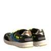 Multicolor Suede Low Top Sneakers Shoes - Image 5