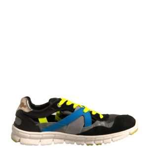Multicolor Suede Low Top Sneakers Shoes