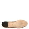 Gold Crystal Loafer Lace Ballet Flats Shoes - Image 6