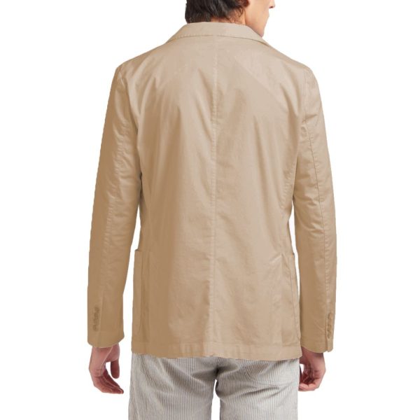 Beige Cotton Blazer - Image 2
