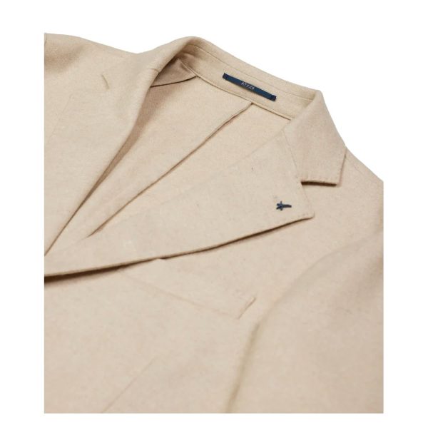 Beige Linen Blazer - Image 3