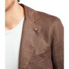 Brown Linen Blazer - Image 3