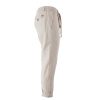 Beige Linen Men Trouser - Image 3