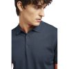Blue Cotton Polo Shirt - Image 3