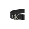 Black Leather Belt - Image 3