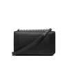 Black And White Artificial Leather Handbag - Image 4