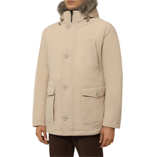 Beige Nylon Jacket - Image 3