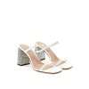 White Silk Sandal - Image 3