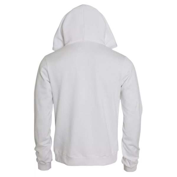 White Sacred Heart Hooded Sweatshirt Sweater - Image 2