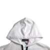 White Sacred Heart Hooded Sweatshirt Sweater - Image 3