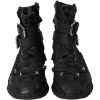 Black Nylon NS1 High Top Sneakers Shoes - Image 2