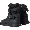 Black Nylon NS1 High Top Sneakers Shoes - Image 3