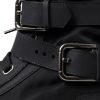 Black Nylon NS1 High Top Sneakers Shoes - Image 4
