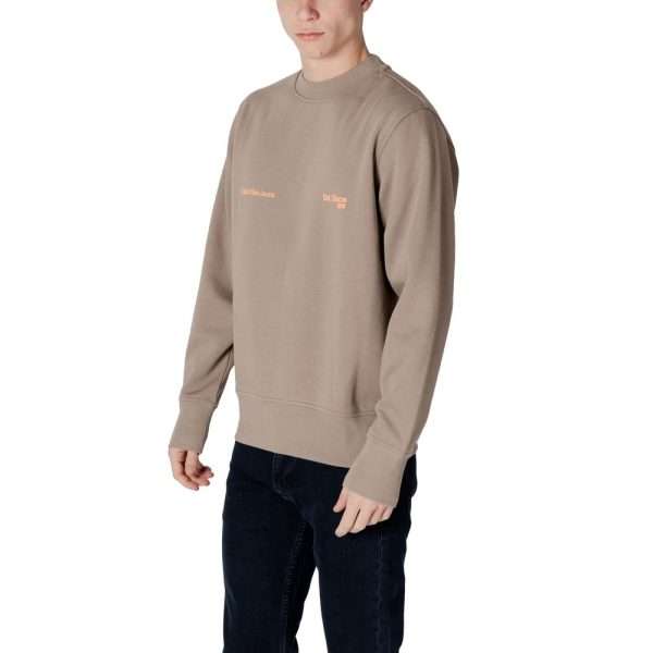 Beige Cotton Sweater - Image 4