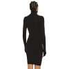 Black Cotton Dress - Image 2