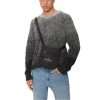 Black Recycled Polyester Messenger Bag - Image 2