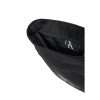 Black Recycled Polyester Messenger Bag - Image 4