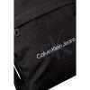 Black Recycled Polyester Messenger Bag - Image 4