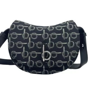 Mini Rocking Horse Crossbody Bag Purse Black