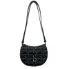 Mini Rocking Horse Crossbody Bag Purse Black - Image 2