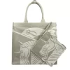 EKD Canvas Tote Bag With Coin Pouch Beige - Image 4