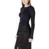 Black Rayon Tops & T-Shirt - Image 4